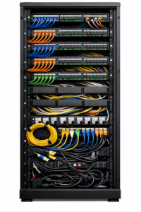 Rack 44Us organizado